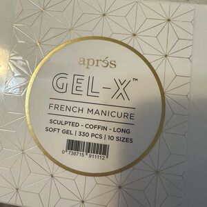 Gel-X French Manicure Kit - Coffin, Long
